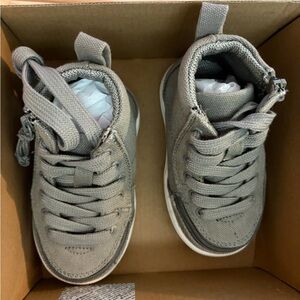 Billy Footwear Classic WDR High Top toddler shoes in dark grey